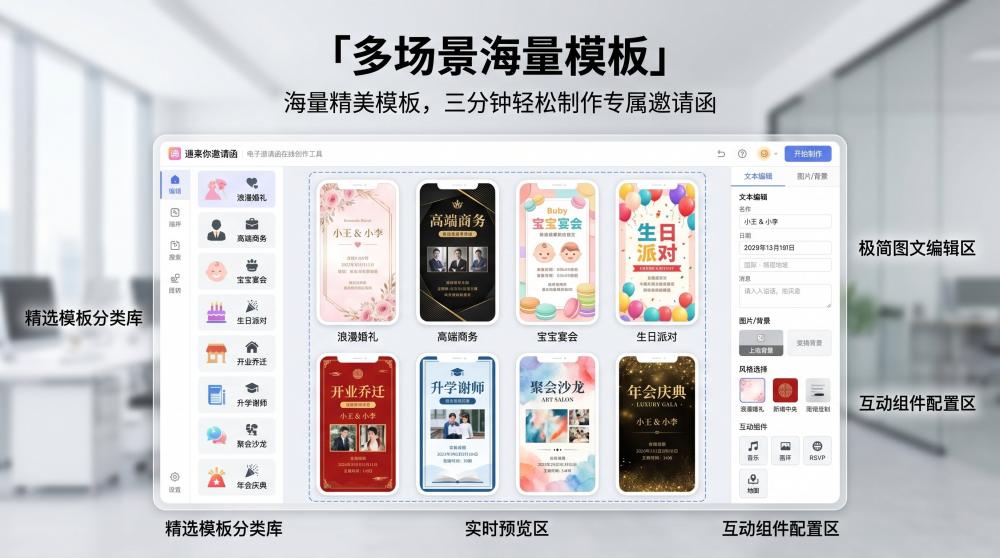 电子邀请函加照片才够暖！4个实用技巧+免费工具，小白也能快速上手